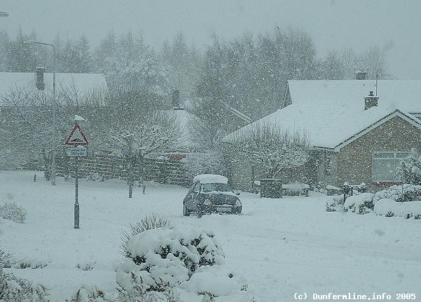 First real snow of winter