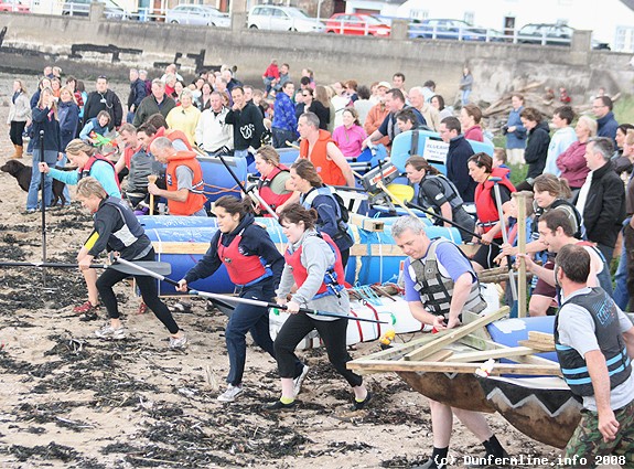 Limekilns Raft race 2008